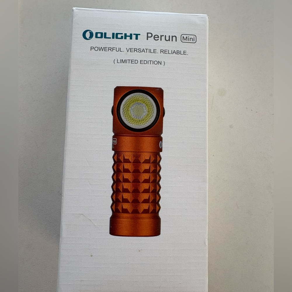 Olight Perun Mini, limited edition flashlight